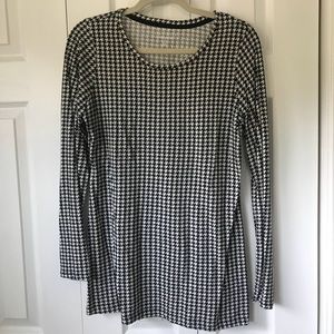 The Limited Houndstooth Perfect Tee Tunic